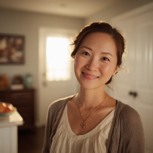Sarah Kim, Naperville, IL. Age: 39 — Suburban Parent & PTA Leader