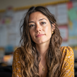 Sofia Delgado, San Antonio, TX. Age: 22 — First-Year Teacher in a Low-Income Community